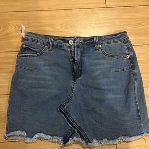 Jean skirt